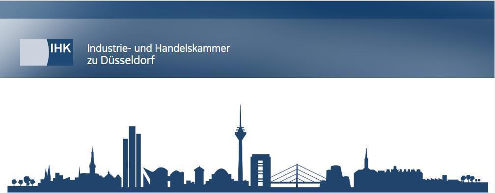 Symbolbild: Stellenanzeige der Kammer IHK zu Düsseldorf, Regionalen Koordinator/-in als „Übergangslotsen“ für das Programm Ausbildungswege NRW Vollzeit (m/w/d)